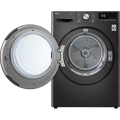 LG RH90V9ZVEN Zwarte 9kg Wasdroger - A+++ Sensor Wi-Fi LG RH90V9ZVEN Zwarte 9kg Wasdroger - A+++ Sensor Wi-Fi