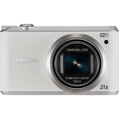 Appareil Photo Compact Samsung WB350F 16MP - Zoom 21x - Blanc - Publicité Appareil Photo Compact Samsung WB350F 16MP - Zoom 21x - Blanc - Publicité
