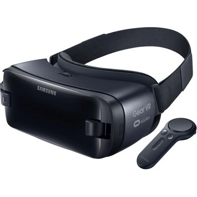 Samsung SM-R323 Noir, Bleu - Casque de Réalité Virtuelle - Expérience 360° - Publicité Samsung SM-R323 Noir, Bleu - Casque de Réalité Virtuelle - Expérience 360° - Publicité