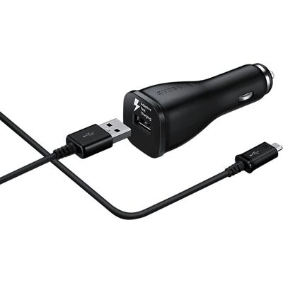 Carregador de carro USB Rápido Samsung EP-LN915U - Preto Carregador de carro USB Rápido Samsung EP-LN915U - Preto