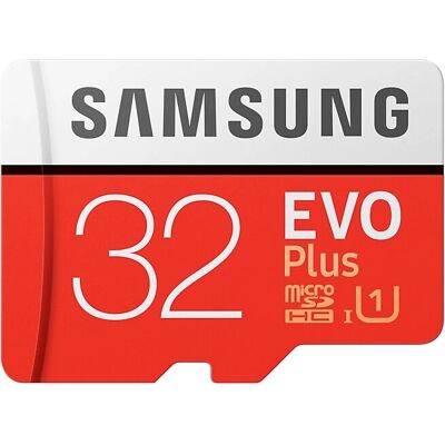 Samsung EVO Plus 32GB MicroSDXC UHS-I Classe 10 - Publicité Samsung EVO Plus 32GB MicroSDXC UHS-I Classe 10 - Publicité