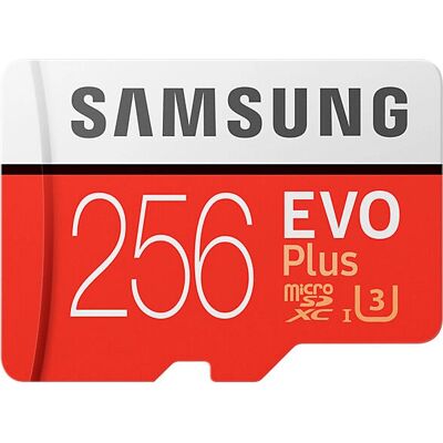 Samsung MicroSDXC 256GB UHS-I U3 Classe 10 - Cartão MicroSD Samsung MicroSDXC 256GB UHS-I U3 Classe 10 - Cartão MicroSD
