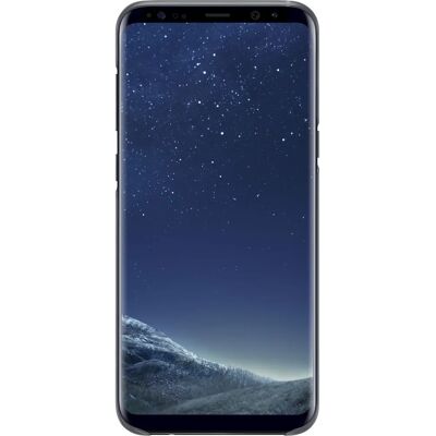 Samsung Galaxy S8+ Läpinäkyvä suojus - Musta - Puhelimen suojus Samsung Galaxy S8+ Läpinäkyvä suojus - Musta - Puhelimen suojus