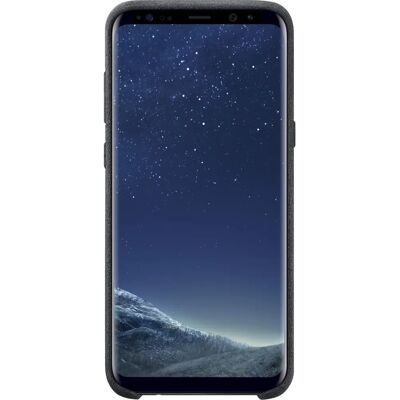 Coque Alcantara Argentée pour Galaxy S8+ Samsung - Publicité Coque Alcantara Argentée pour Galaxy S8+ Samsung - Publicité