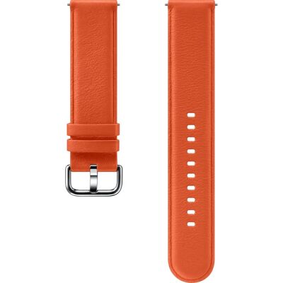 Samsung ET-SLR82 Nahkainen oranssi ranneke - Älykellotarvike Samsung ET-SLR82 Nahkainen oranssi ranneke - Älykellotarvike