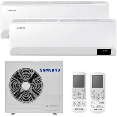 Samsung Cebu - Climatiseur Dual Split - Blanc - Publicité Samsung Cebu - Climatiseur Dual Split - Blanc - Publicité