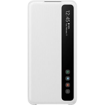 Samsung EF-ZG980 White Galaxy S20 Folio Cover - Phone Case Samsung EF-ZG980 White Galaxy S20 Folio Cover - Phone Case