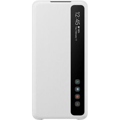 Samsung Galaxy S20+ White Folio Case - Phone Cover Samsung Galaxy S20+ White Folio Case - Phone Cover
