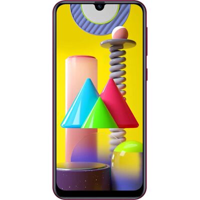 Samsung Galaxy M31 - 6,4" Super AMOLED - Quadkamera 64MP - Röd Samsung Galaxy M31 - 6,4" Super AMOLED - Quadkamera 64MP - Röd