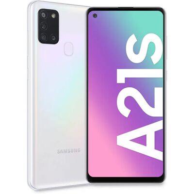 Samsung Galaxy A21s Blanc - Smartphone avec Quad Camera, Écran 6,5", 3GB RAM - Publicité Samsung Galaxy A21s Blanc - Smartphone avec Quad Camera, Écran 6,5", 3GB RAM - Publicité