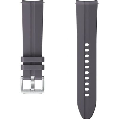 Samsung Galaxy Watch3 Graues Fluoroelastomer-Armband Samsung Galaxy Watch3 Graues Fluoroelastomer-Armband