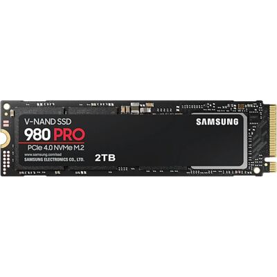 Samsung 980 PRO 2TB SSD NVMe PCIe 4.0 - Negro - Unidad de Estado Sólido Samsung 980 PRO 2TB SSD NVMe PCIe 4.0 - Negro - Unidad de Estado Sólido