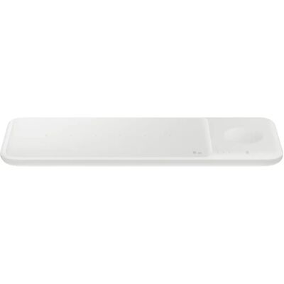 Carregador Sem Fio Samsung Trio Branco - Carregamento Rápido - Smartphone, Smartwatch, Fones de Ouvido Carregador Sem Fio Samsung Trio Branco - Carregamento Rápido - Smartphone, Smartwatch, Fones de Ouvido