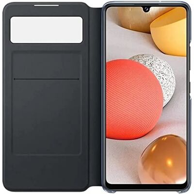 Samsung S View Wallet Cover (Galaxy A42) - Musta Samsung S View Wallet Cover (Galaxy A42) - Musta