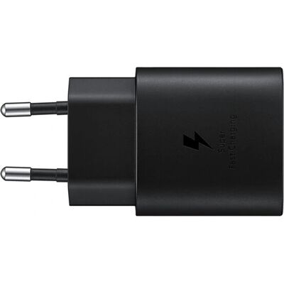 Chargeur Rapide Samsung EP-TA800NBEGGB 25W - Prise Murale & Câble Type C - Publicité Chargeur Rapide Samsung EP-TA800NBEGGB 25W - Prise Murale & Câble Type C - Publicité