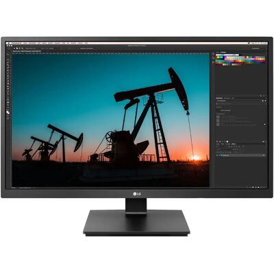 LG 27BN55UP-B 4K IPS-näyttö - VESA, Säädettävä - Musta LG 27BN55UP-B 4K IPS-näyttö - VESA, Säädettävä - Musta