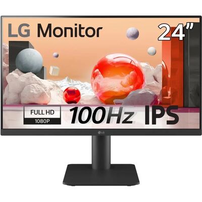 LG 24MS550-B Monitor - IPS, Full HD, 23.8" LG 24MS550-B Monitor - IPS, Full HD, 23.8"