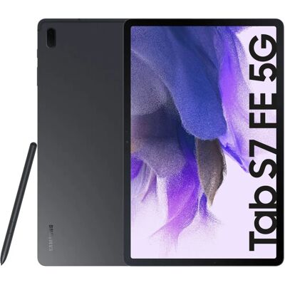 Samsung Galaxy Tab S7 FE 5G - Tablette 12,4" - Noir - Publicité Samsung Galaxy Tab S7 FE 5G - Tablette 12,4" - Noir - Publicité