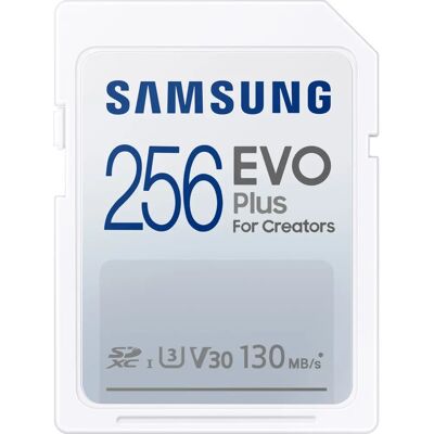 Samsung EVO Plus (2021) SD - SDXC 256GB (MB-SC256K) Samsung EVO Plus (2021) SD - SDXC 256GB (MB-SC256K)