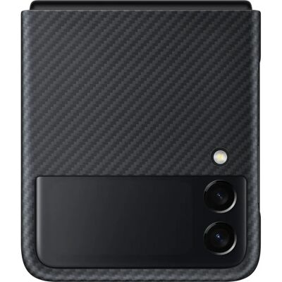 Coque de téléphone Samsung EF-XF711 Noire - Protection Fine - Publicité Coque de téléphone Samsung EF-XF711 Noire - Protection Fine - Publicité