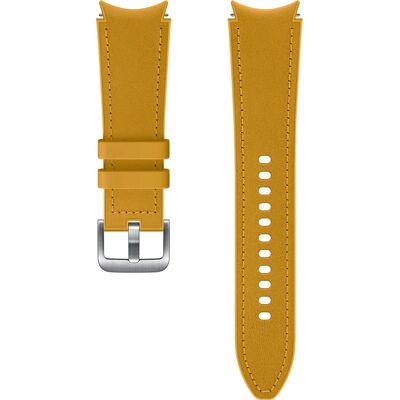Samsung Galaxy Watch4 Lederarmband - 20mm M/L - Braun Samsung Galaxy Watch4 Lederarmband - 20mm M/L - Braun
