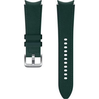 Samsung Galaxy Watch Lederarmband - Grün, M/L, 20mm - Smartwatch Zubehör Samsung Galaxy Watch Lederarmband - Grün, M/L, 20mm - Smartwatch Zubehör