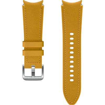 Bracelet en cuir hybride Samsung Galaxy Watch4/Watch5 - Accessoire pour montre connectée Bracelet en cuir hybride Samsung Galaxy Watch4/Watch5 - Accessoire pour montre connectée