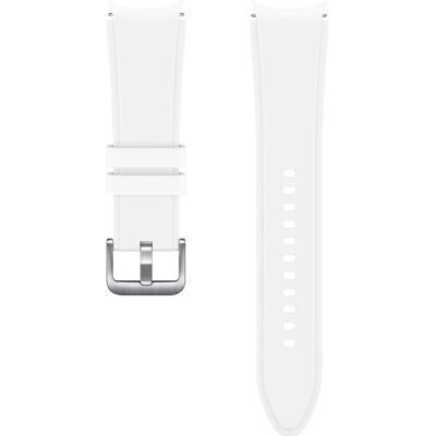 Bracelet en fluoroelastomère blanc pour Galaxy Watch4 - Accessoires connectés Bracelet en fluoroelastomère blanc pour Galaxy Watch4 - Accessoires connectés