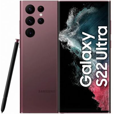 Samsung Galaxy S22 Ultra - 6,8" - 12GB RAM - 256GB Speicher - Burgund - Smartphone Samsung Galaxy S22 Ultra - 6,8" - 12GB RAM - 256GB Speicher - Burgund - Smartphone