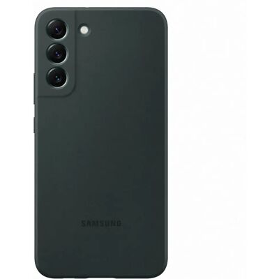 Coque en silicone Samsung Galaxy S22+ - Vert - Publicité Coque en silicone Samsung Galaxy S22+ - Vert - Publicité