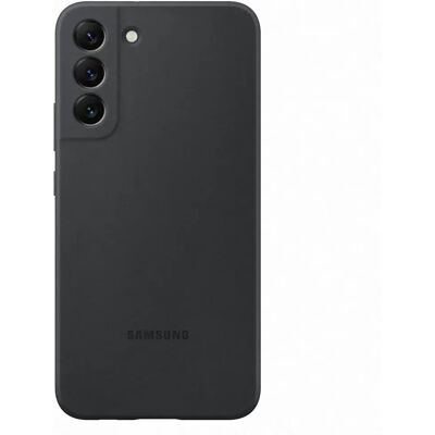 Coque en silicone Samsung S22+ - Noir - Publicité Coque en silicone Samsung S22+ - Noir - Publicité