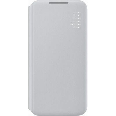 Coque LED View pour Galaxy S22 - Gris - Étui téléphone - Publicité Coque LED View pour Galaxy S22 - Gris - Étui téléphone - Publicité