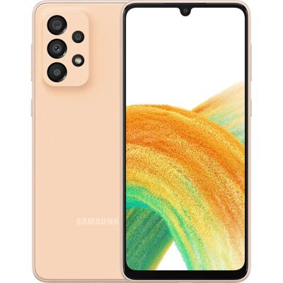 Samsung Galaxy A33 5G Peach - Smartphone - 6.4" AMOLED, 128GB, 6GB RAM Samsung Galaxy A33 5G Peach - Smartphone - 6.4" AMOLED, 128GB, 6GB RAM