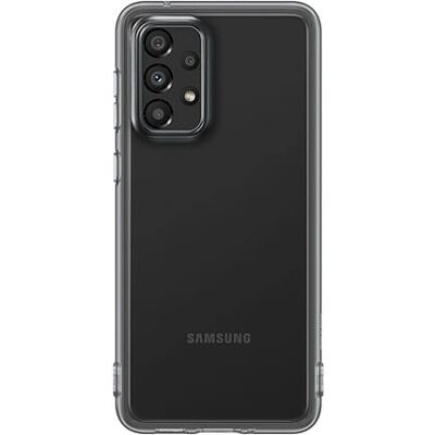 Samsung Galaxy A33 5G Weiche Klarsicht Hülle - Schwarz - Handyhülle Samsung Galaxy A33 5G Weiche Klarsicht Hülle - Schwarz - Handyhülle