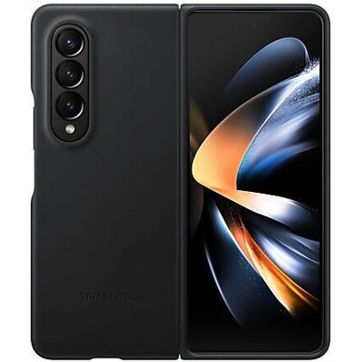 Samsung Galaxy Z Fold4 Nahkakotelo - Musta - Puhelimen Kuori Samsung Galaxy Z Fold4 Nahkakotelo - Musta - Puhelimen Kuori
