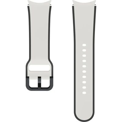 Bracelet sport Samsung ET-STR90SJEGEU pour Galaxy Watch - Noir & Blanc - Publicité Bracelet sport Samsung ET-STR90SJEGEU pour Galaxy Watch - Noir & Blanc - Publicité