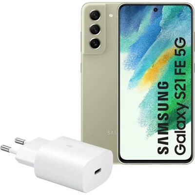 Samsung Galaxy S21 FE 5G Green 128GB Smartphone - Octa Core, 6.4" Samsung Galaxy S21 FE 5G Green 128GB Smartphone - Octa Core, 6.4"