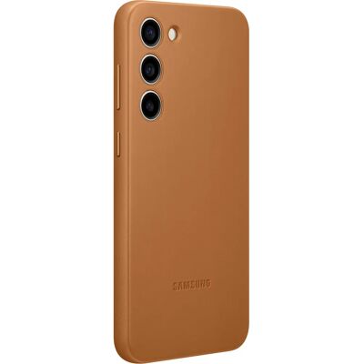 Samsung Galaxy S23+ Leather Camel Cover - Phone Case Samsung Galaxy S23+ Leather Camel Cover - Phone Case