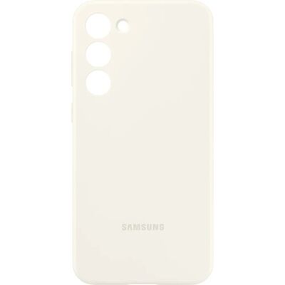 Samsung Galaxy S23+ Creme Silikoneetui - Mobiltelefoncover Samsung Galaxy S23+ Creme Silikoneetui - Mobiltelefoncover