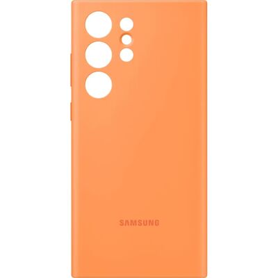 Samsung Galaxy S23 Ultra Orange Silikonhülle - Handyhülle Samsung Galaxy S23 Ultra Orange Silikonhülle - Handyhülle