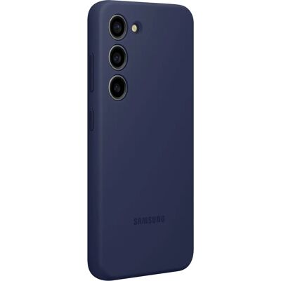 Coque en silicone Navy pour Galaxy S23 - Samsung - Publicité Coque en silicone Navy pour Galaxy S23 - Samsung - Publicité