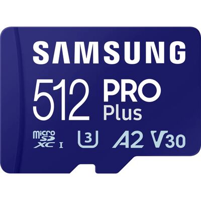 Samsung PRO Plus (2023) microSDXC - 512GB (MB-MD512SB/WW) Samsung PRO Plus (2023) microSDXC - 512GB (MB-MD512SB/WW)