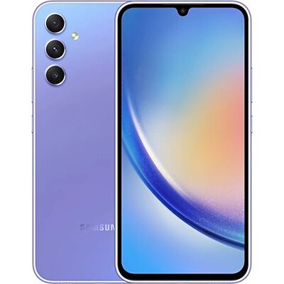 Samsung Galaxy A34 5G Smartphone - 6,6" AMOLED - 128GB - Violett Samsung Galaxy A34 5G Smartphone - 6,6" AMOLED - 128GB - Violett