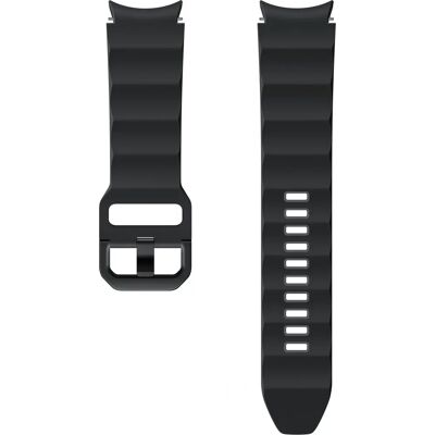 Samsung Galaxy Watch Rugged Sport Band - Schwarz - Armband Samsung Galaxy Watch Rugged Sport Band - Schwarz - Armband