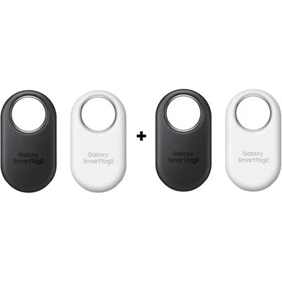 Samsung - Galaxy SmartTag2 - Schwarz - Weiß - Tag Samsung - Galaxy SmartTag2 - Schwarz - Weiß - Tag