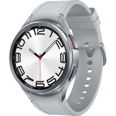 Samsung Galaxy Watch6 Classic - Argento, 47mm, Schermo tattile, GPS - Smartwatch Samsung Galaxy Watch6 Classic - Argento, 47mm, Schermo tattile, GPS - Smartwatch