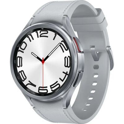 Samsung Galaxy Watch6 Classic 47 mm Silber - Smartwatch Samsung Galaxy Watch6 Classic 47 mm Silber - Smartwatch