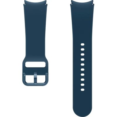 Bracelet connecté en fluoroelastomère bleu Samsung - Accessoires intelligents - Publicité Bracelet connecté en fluoroelastomère bleu Samsung - Accessoires intelligents - Publicité