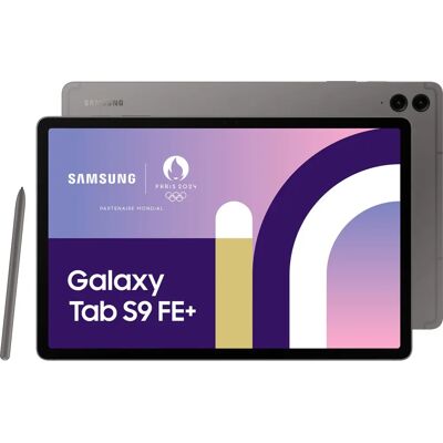 Samsung Galaxy Tab S9 FE 12,4" - Android 13 - 256GB - Gris - Publicité Samsung Galaxy Tab S9 FE 12,4" - Android 13 - 256GB - Gris - Publicité