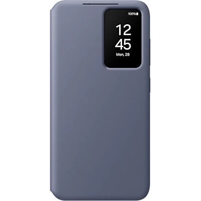 Samsung Violett Smart View Brieftaschenhülle für Galaxy S24+ - Book Style Samsung Violett Smart View Brieftaschenhülle für Galaxy S24+ - Book Style